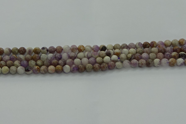 CNA1001 15.5 inches 6mm round dogtooth amethyst beads wholesale