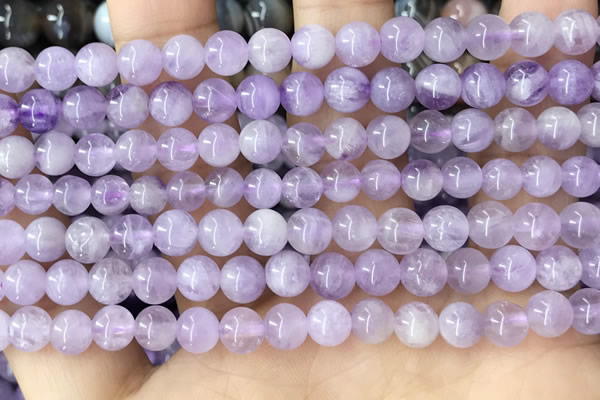 CNA1141 15.5 inches 6mm round lavender amethyst beads wholesale