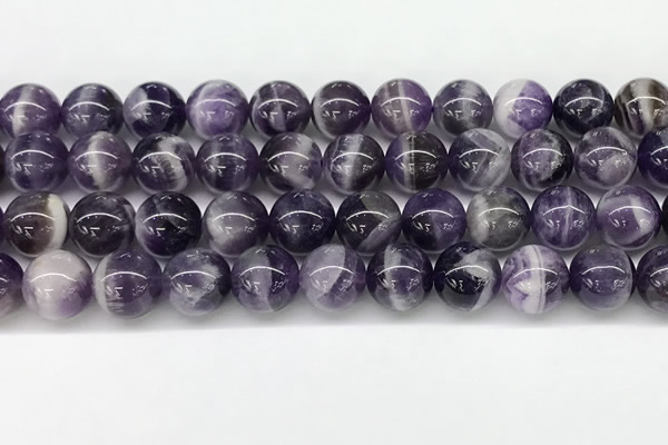 CNA1158 15.5 inches 12mm round natural dogtooth amethyst beads