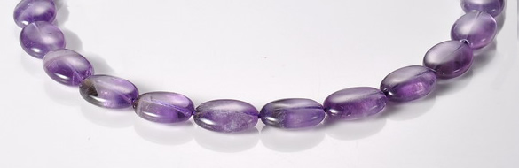 CNA25 13*18mm oval A- grade natural amethyst beads Wholesale