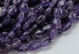 CNA30 15.5 inches 7*9mm oval grade A natural amethyst beads