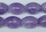 CNA415 15.5 inches 15*20mm rice natural lavender amethyst beads
