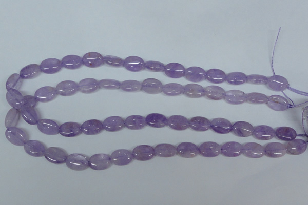 CNA445 15.5 inches 12*16mm oval natural lavender amethyst beads