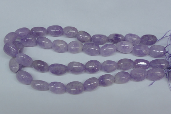 CNA466 15.5 inches 14*18mm nugget natural lavender amethyst beads