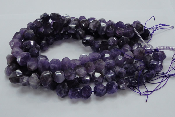 CNA64 15.5 inches 12*18mm freeform grade AB+ natural amethyst beads