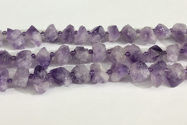 CNA696 15.5 inches 16mm - 20mm 

faceted nuggets lavender amethyst beads