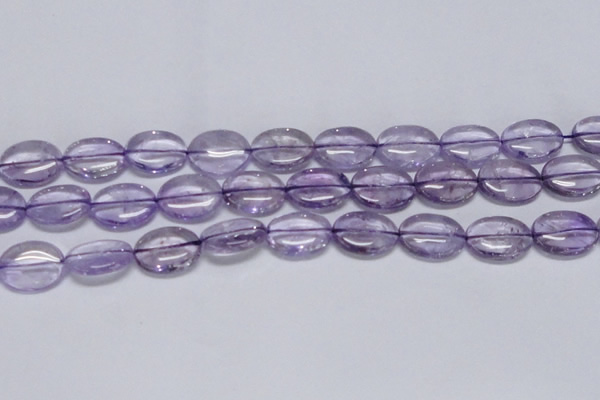 CNA833 15.5 inches 15*20mm oval natural light amethyst beads