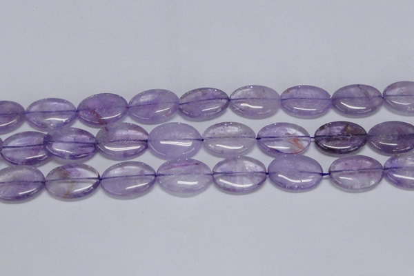 CNA835 15.5 inches 20*30mm oval natural light amethyst beads