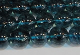 CNC423 15.5 inches 10mm round dyed natural white crystal beads