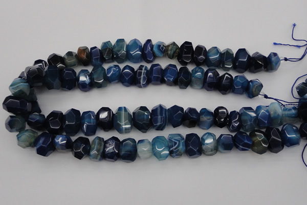 CNG1036 15.5 inches 10*14mm - 13*18mm faceted nuggets agate beads