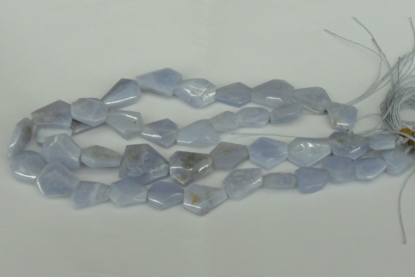 CNG1084 15.5 inches 15*20mm - 20*25mm freeform blue lace agate beads