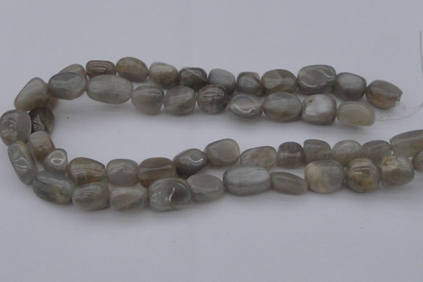 CNG1108 15.5 inches 10*14mm - 12*16mm nuggets moonstone beads
