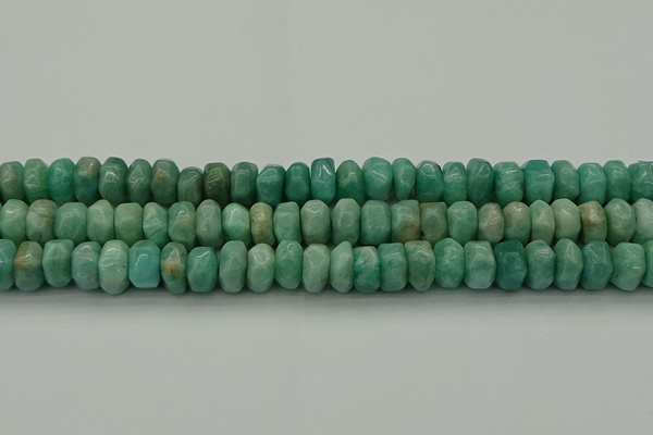 CNG1183 15.5 inches 6*14mm - 8*14mm nuggets amazonite beads