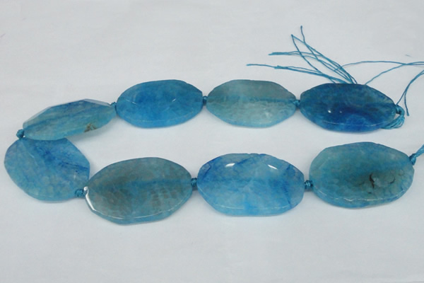 CNG1214 15.5 inches 25*40mm - 30*45mm freeform agate beads