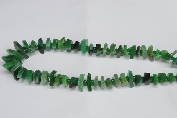 CNG1402 15.5 inches 10*15mm - 12*22mm nuggets agate gemstone beads