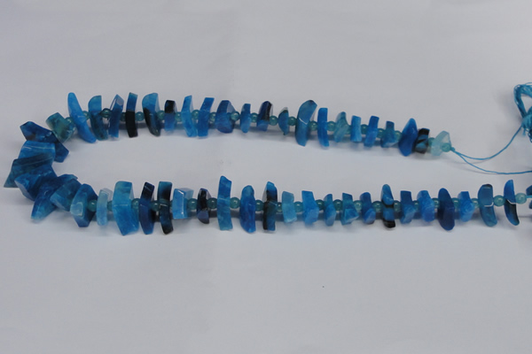 CNG1403 15.5 inches 10*15mm - 12*22mm nuggets agate gemstone beads