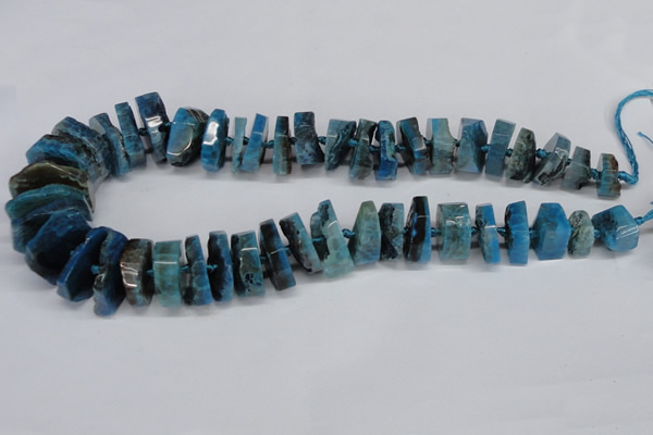CNG1485 15.5 inches 10*15mm - 12*25mm nuggets agate gemstone beads