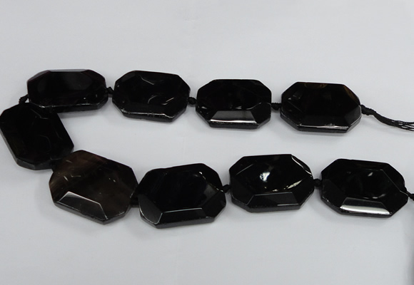 CNG1684 15.5 inches 30*40mm freeform agate gemstone beads wholesale