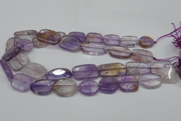 CNG1724 15.5 inches 18*25mm - 20*30mm freeform ametrine beads
