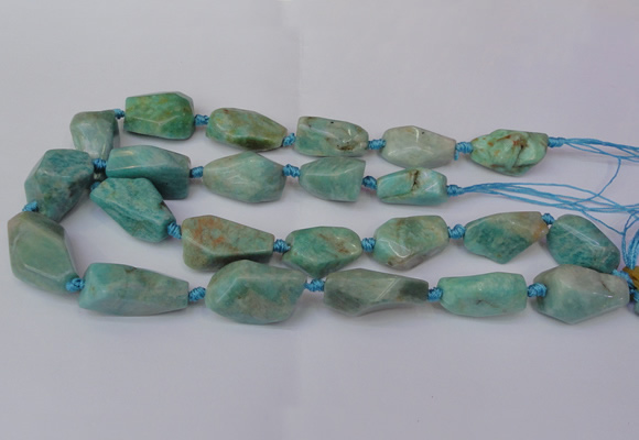CNG1728 15.5 inches 15*20mm - 20*30mm nuggets amazonite beads