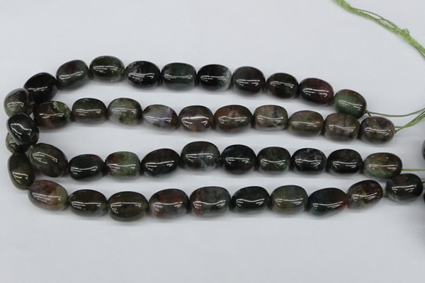 CNG20 15.5 inches 12*17mm nuggets Indian agate gemstone beads