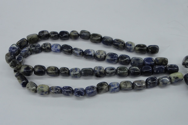 CNG212 15.5 inches 10*14mm nuggets sodalite gemstone beads