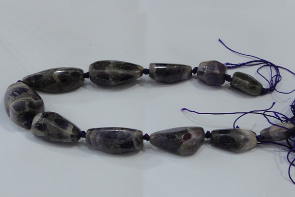 CNG2521 15.5 inches 15*20mm - 20*40mm nuggets amethyst beads