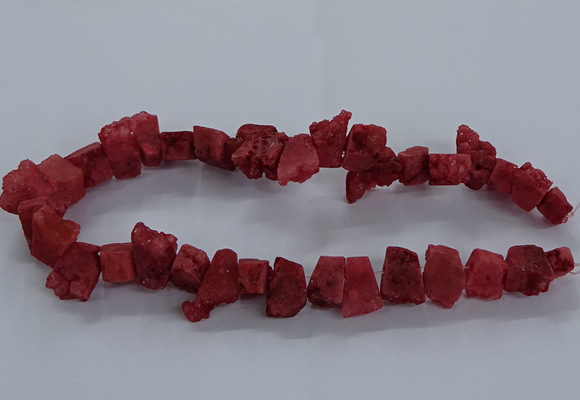 CNG2583 15.5 inches 13*18mm - 15*25mm nuggets druzy agate beads