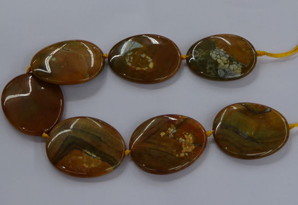 CNG2689 15.5 inches 40*50mm - 45*55mm freeform agate gemstone beads