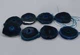 CNG2787 15.5 inches 35*40mm - 45*50mm freeform agate beads