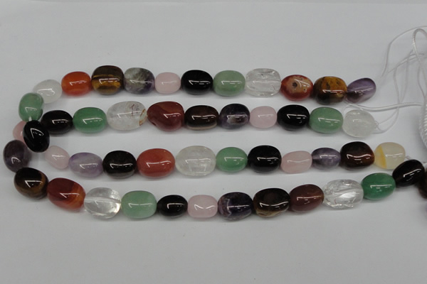 CNG28 15.5 inches 12*17mm nuggets mixed gemstone beads