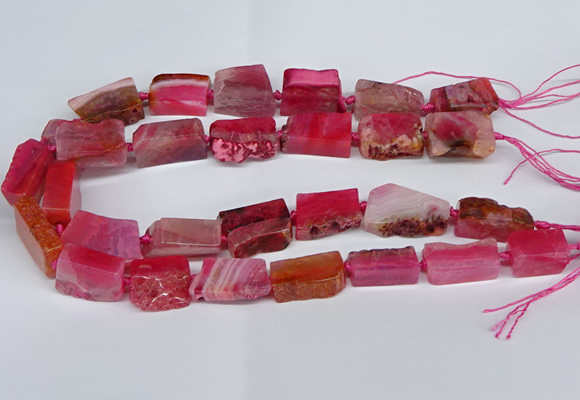 CNG2902 15.5 inches 12*16mm - 15*25mm freeform agate beads