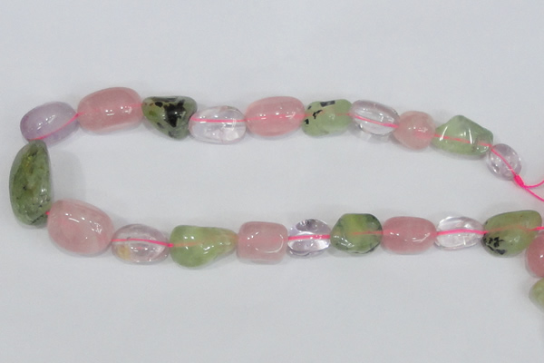 CNG310 15.5 inches 10*14mm – 20*22mm nuggets mixed quartz beads