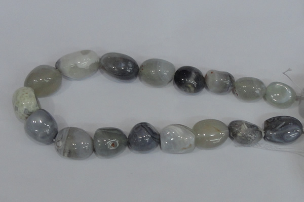 CNG315 15.5 inches 18*22mm nuggets botswana agate beads wholesale
