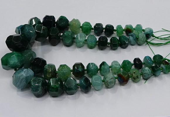 CNG3179 15.5 inches 12*16mm - 25*30mm nuggets agate beads