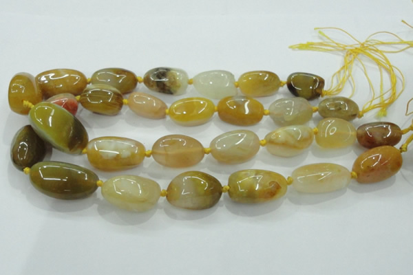 CNG346 15.5 inches 15*20mm - 20*28mm nuggets agate gemstone beads