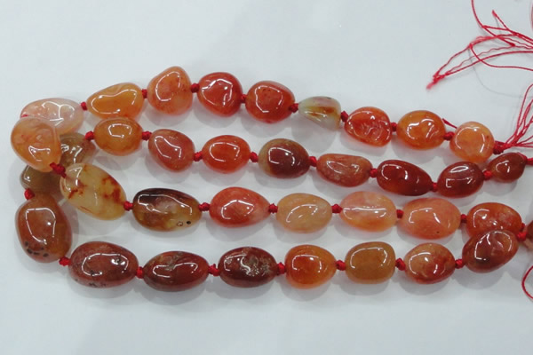 CNG347 15.5 inches 12*16mm - 20*28mm nuggets agate gemstone beads