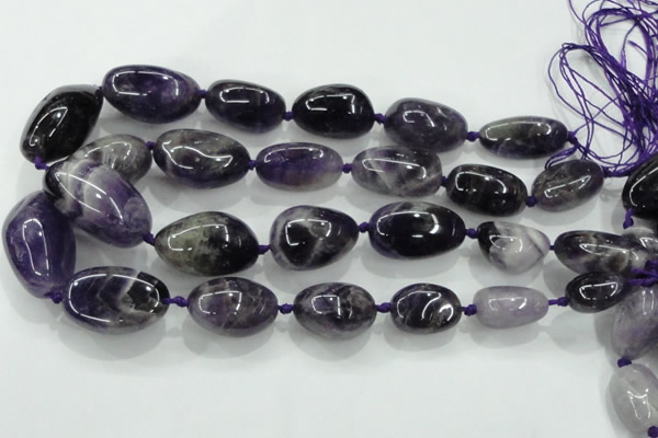 CNG354 15.5 inches 15*20mm - 25*35mm nuggets amethyst beads
