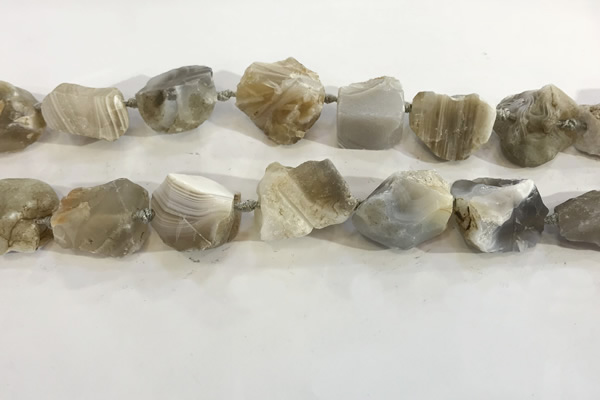 CNG3568 15.5 inches 18*20mm - 25*30mm nuggets rough agate beads