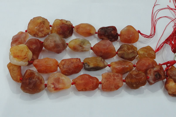 CNG433 15.5 inches 18*25mm – 32*40mm nuggets agate gemstone beads