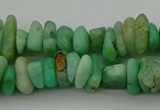 CNG5041 15.5 inches 3*8mm - 6*10mm nuggets Australia chrysoprase beads