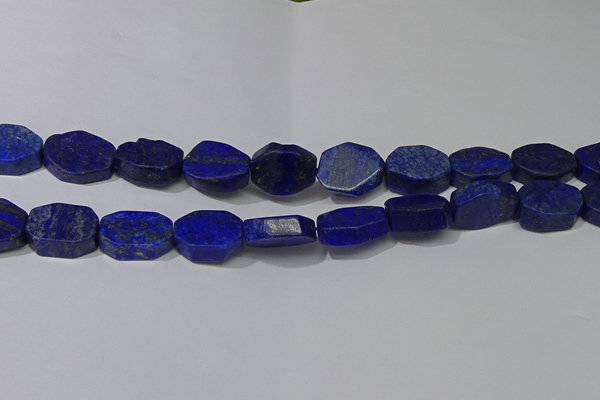 CNG5110 15.5 inches 14*20mm - 18*25mm freeform lapis lazuli beads