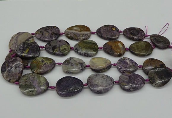 CNG5157 15.5 inches 16*22mm - 30*35mm freeform charoite beads