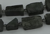 CNG5246 15.5 inches 8*12mm - 15*25mm nuggets labradorite beads