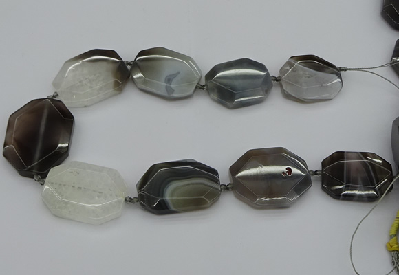 CNG5311 15.5 inches 20*30mm - 35*45mm freeform agate beads