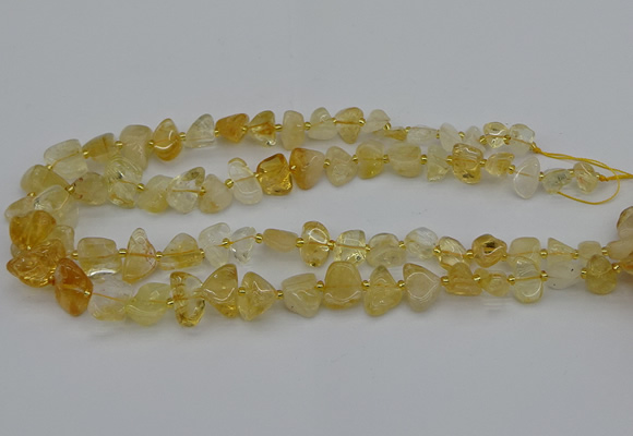 CNG5331 15.5 inches 6*8mm - 13*18mm nuggets citrine beads