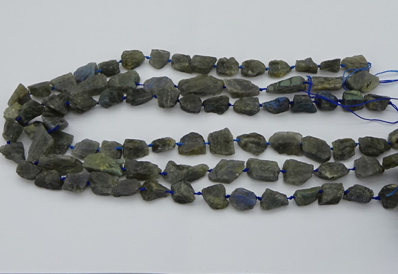 CNG5528 15.5 inches 10*14mm - 15*20mm nuggets labradorite beads