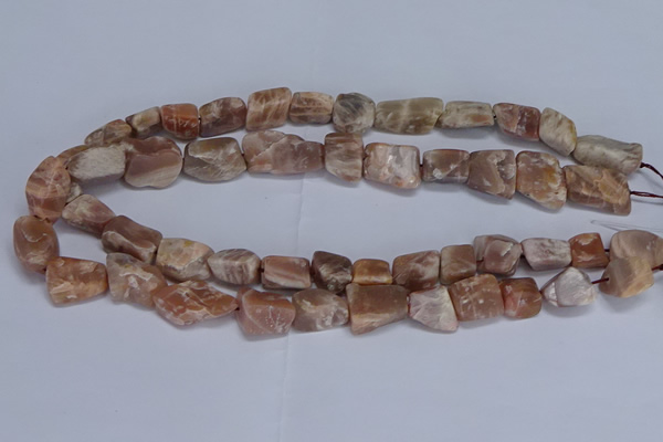CNG5537 15.5 inches 10*14mm - 12*16mm nuggets moonstone beads