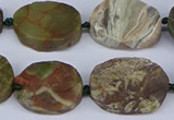 CNG5570 15.5 inches 12*16mm - 18*22mm freeform ocean agate beads