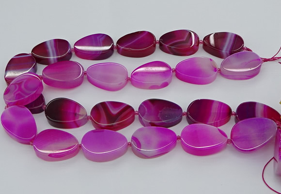 CNG5663 15.5 inches 22*30mm freeform agate gemstone beads